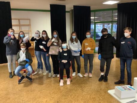 Sanitäter Ausbildung am AEG