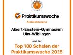 AEG als Top 100 Schule bei der Praktikumswoche 2025