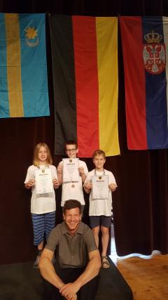 Jannis, Jonathan, Philipp, Martin Meisl