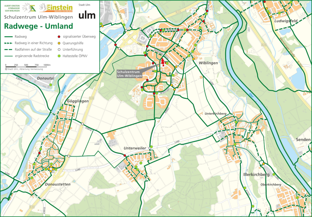 Radwege - Umland